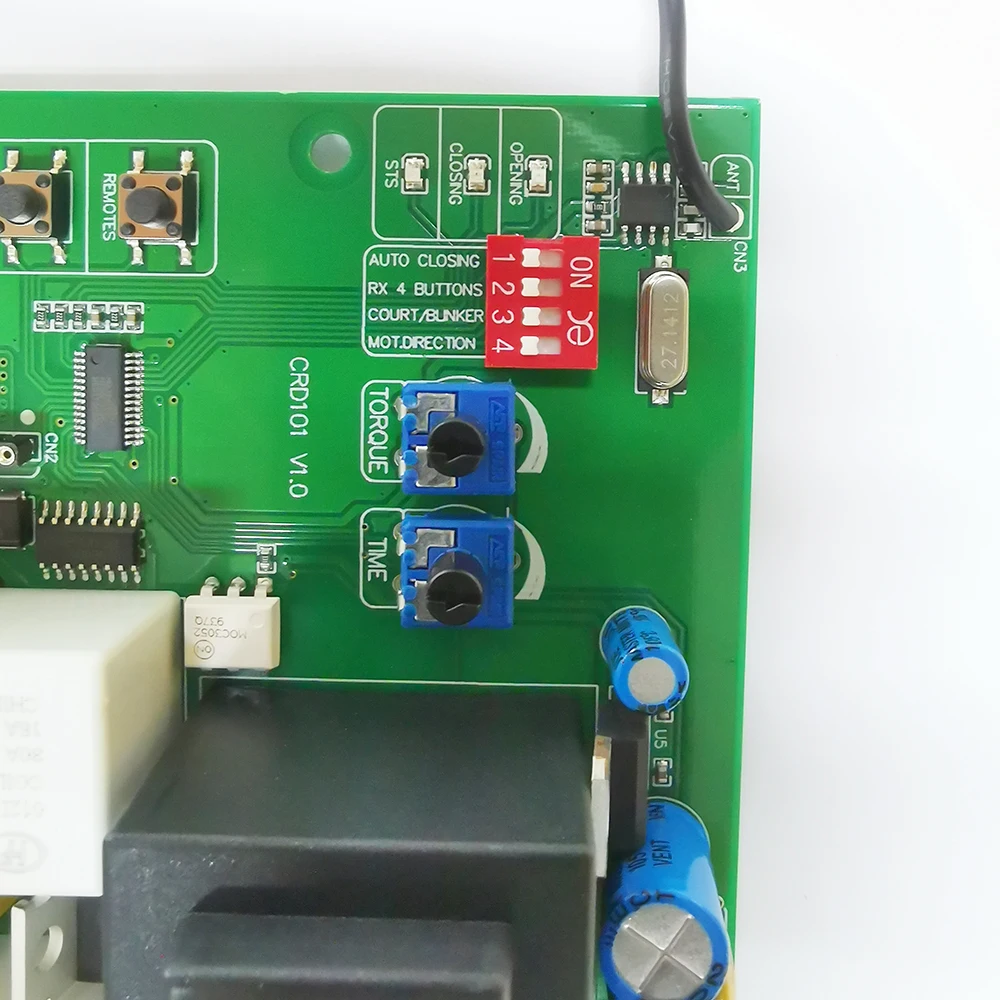 Ampla utilização abridor de portão deslizante unidade controle do motor pcb controlador placa circuito placa cartão eletrônico cartão ac versão universal - Image 4