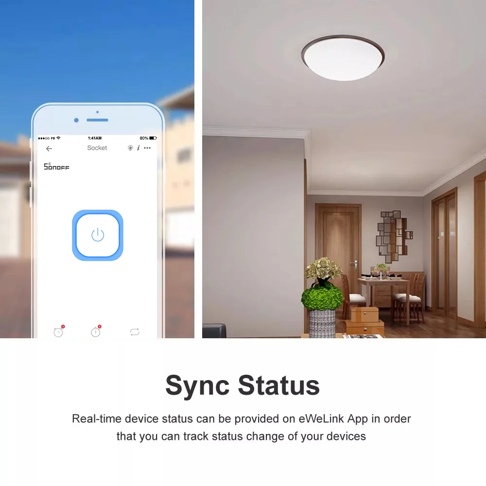 Itead SONOFF Basic R2 Básico Interruptor Inteligente Wi-Fi Sem Fio eWeLink APP Módulo De Controle Remoto Para De Tempo 220V casa inteligente interruptores elétricos - Image 3