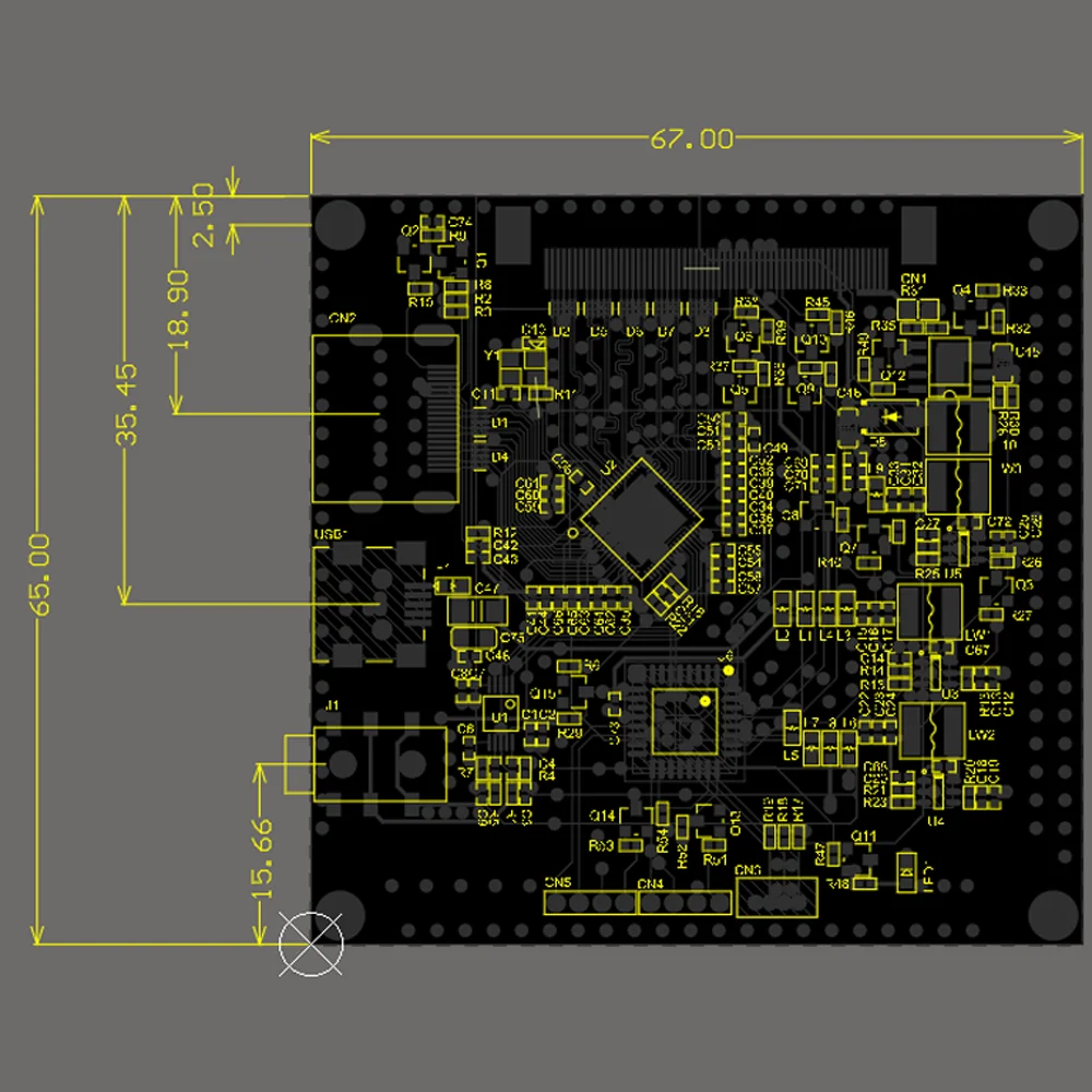 3D Printer Light Curing DXQ608-X04 Screen 6.08 inch Mono2K 2560*1620 Resolution HDMI to MIPI Driver Control Board - Image 2