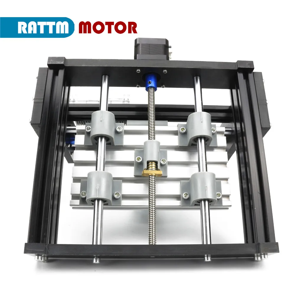 RATTM 1610 Pro Mini Fresadora CNC Atualização GRBL DIY Máquina de Gravação a Laser de 3 Eixos Mesa de Roteador CNC para Cortador de Madeira PCB - Image 6