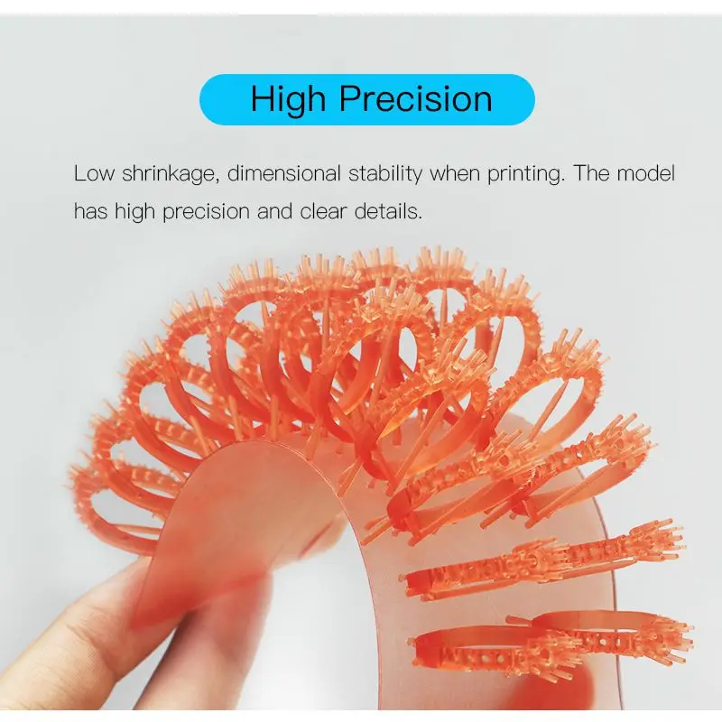 Resina de lavagem de água padrão ANYCUBIC/resina UV de planta resistente para impressora 3D LCD 405nm resina sensível ao fotopolímero líquido impressão 3D - Image 4
