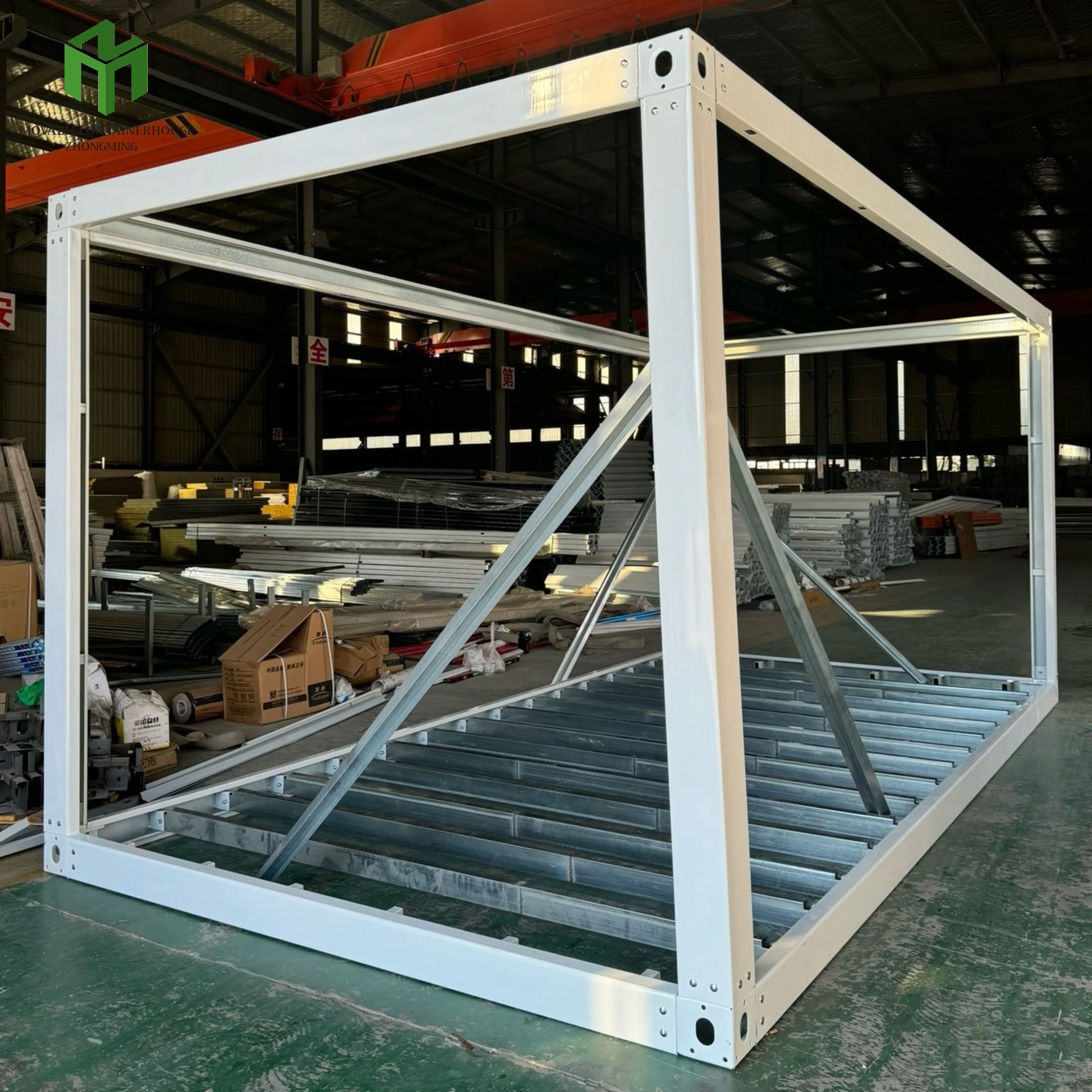 Galvanized Easy Removable 6m Length Stainless Container Steel Framing 20ft Container Frame - Image 2