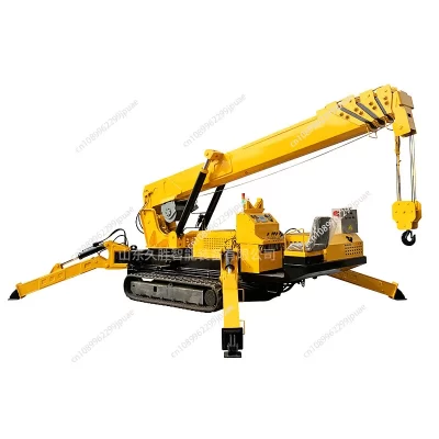 3Ton 5Ton Crawler Spider Crane Controle Remoto Sem Fio All Terrain Tracked Lifter O preço serve como depósito.