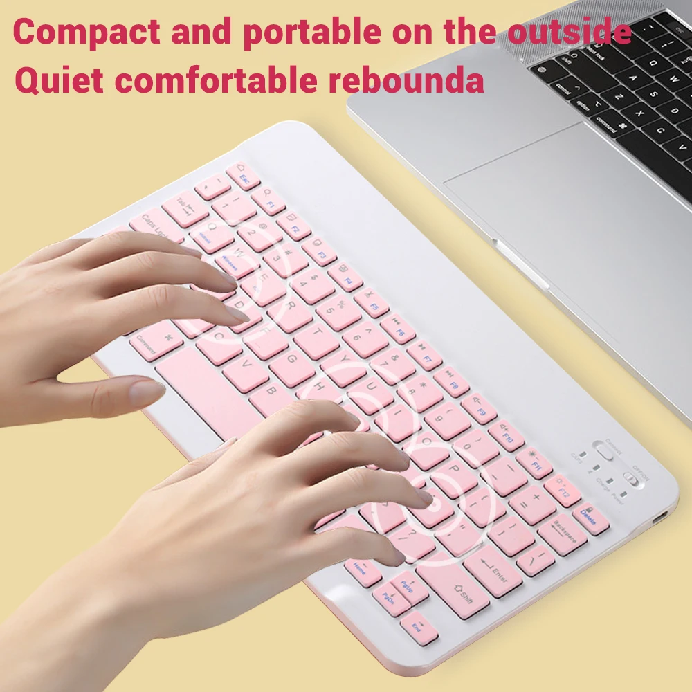 Bluetooth Keyboard and Mouse For iPad Xiaomi Samsung Huawei Phone Tablet Slim Mini Wireless Keyboard For Android IOS Windows - Image 5