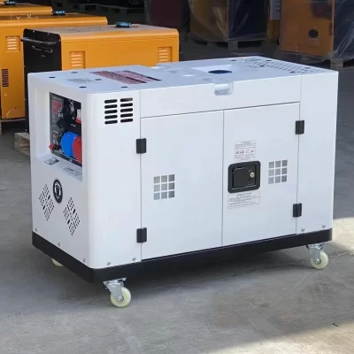 High Power Double Cylinder 10kw 12kw 15kw 20kw Household 220v 380v Silent Type dies Generator Sets