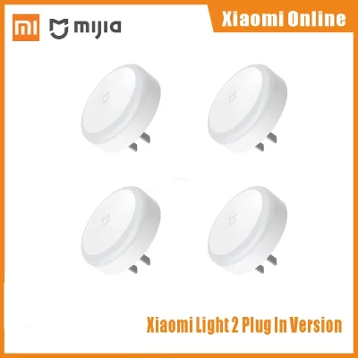 Xiaomi-Mijia Sensor de luz noturna LED inteligente, modo de toque, lâmpada para casa, corredor, quarto, corredor CA, plugue 220V