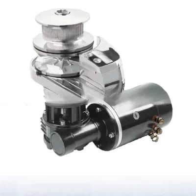 Com cabestan para barcos de 32 pés a 45 pés C1012C 12V 1000W/600W/900W guincho de âncora de barco marinho de alta velocidade para serviço pesado