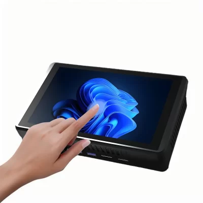 Mini PC 8-inch Touch Screen Intel N95 8GB RAM 128GB ROM Wifi 6 Computer Portable Desktop Alternative for Office And Home Use