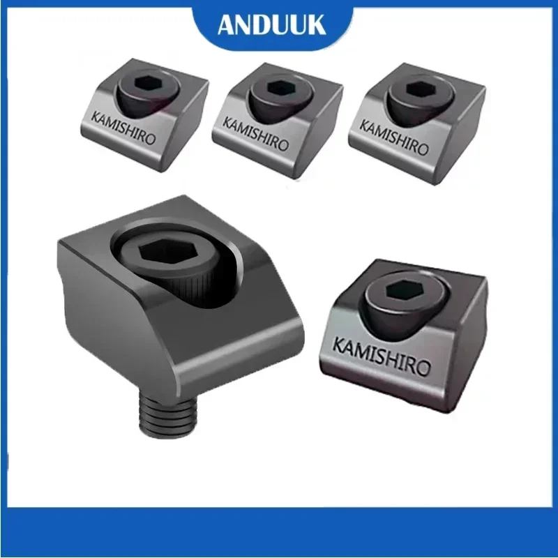 Centro de usinagem cnc ferramentas multi estação lote braçadeira fixa pequeno bloco de fixação f06 s06 s08 s10 s12 ok torno braçadeira integrada - Image 2