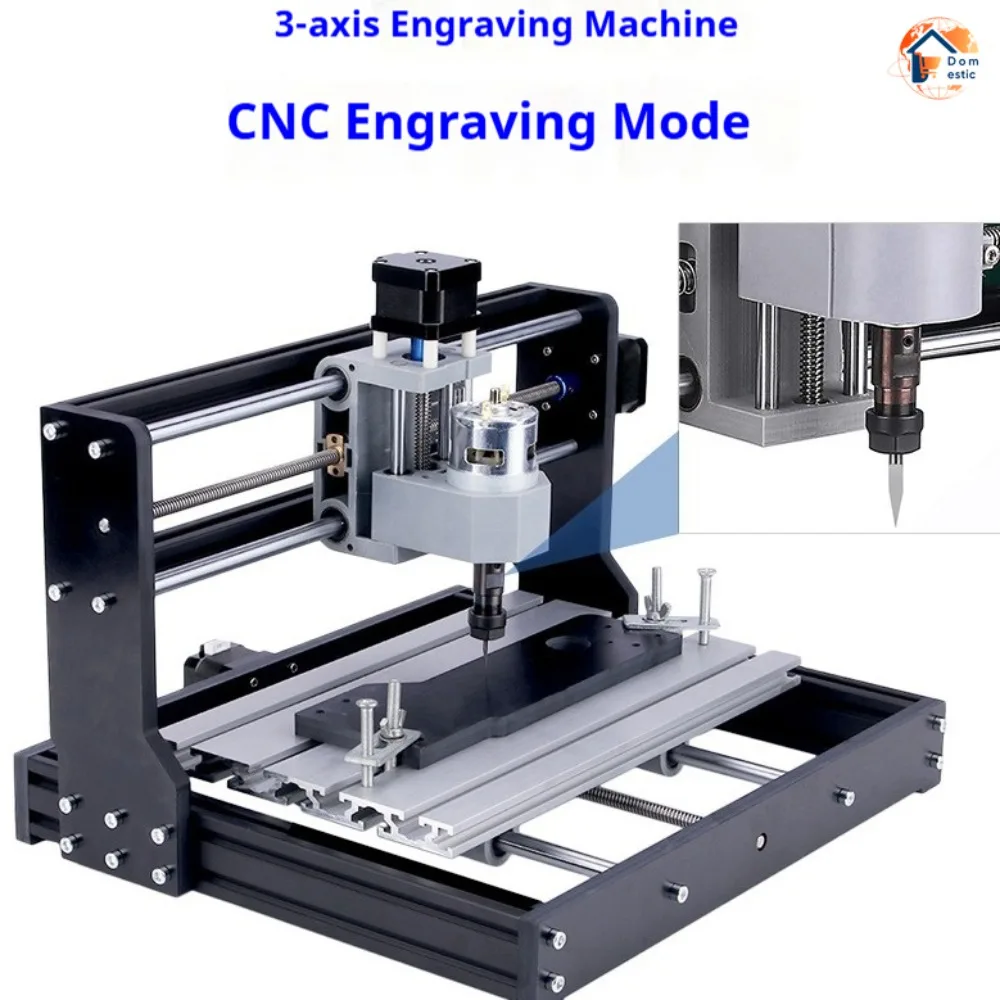 CNC 3018 Pro Gravador Madeira Router GRBL ER11 DIY Mini Máquina de Gravura para PCB PVC - Image 4