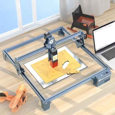Sculpfun s9 pro 10w máquina de gravação a laser de potência 400x410mm tecnologia de modelagem de feixe de laser ultrafino design de montagem rápida