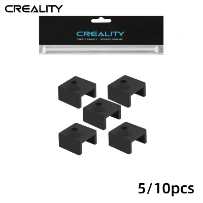 Creality CR 10 Hotend Silicone Meia 5/10 PCS Bloco Aquecedor Capa de Silicone para Creality Ender 3/3 Pro/3 V2, Ender 5/5 P/ 5 Pro