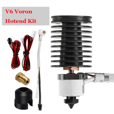 24v 60w v6 hotend para voron 0.1/0.2/2.4 impressora 3d garganta bimetálica cabeça de impressão de núcleo de aquecimento cerâmico para prusa ender3 cr10 mk3s