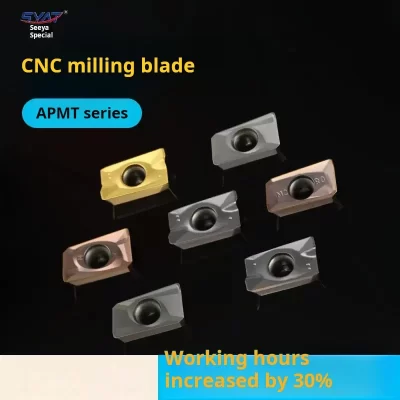 APMT1604 CNC inserção 1135 centro de usinagem fresadora cabeça de corte 400R disco de fresa R0.8 aço inoxidável