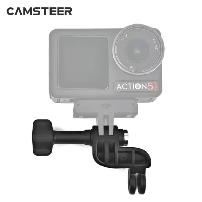 Adaptador de suporte centrado em ângulo de lente para GoPro 13 12 11 10 9 8 7, Insta360 Ace Pro2 One Rs, DJI Action 5Pro 4 3 acessório de câmera