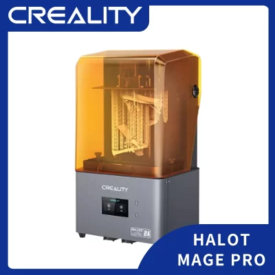 Creality HALOT MAGE Pro 8K Resin 3D Printer with Smart Resin Pump 10.3“Screen 170mm/h Printing Speed Printing Size 228x128x230m