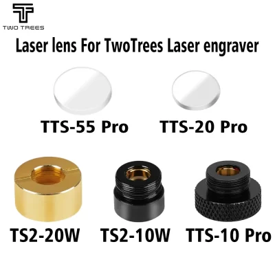 Twotrees lentes de máquina de gravação a laser lente laser para TTS-55Pro TTS-10Pro TTS-20Pro ts2 série lente de substituição