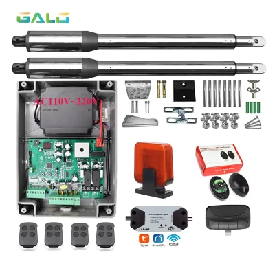 GALO Electric Swing Gate Opener 300KG Gate Motor 110/220V With GSM Remote Control Select By Picture Content Rtu5024 Opener