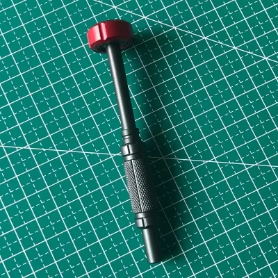 New Screwdriver Holder Bearing liga de alumínio Magnetic Screwdriver Bolt Handle para H4mm 3/25 "Screw Driver bits
