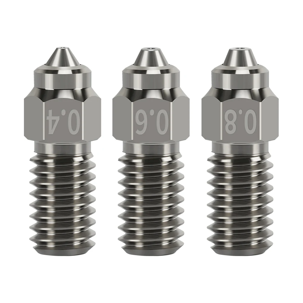 Novidade bico para elegoo netuno 4 pro corpo bimetálico cromo zircônio cobre + bicos de inserção de aço endurecido para netuno4 - Image 5