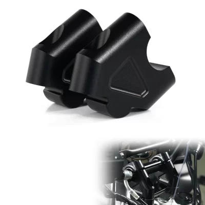 Apto para husqvarna svartpilen 401 2017 2018 2019 2020 2021 2022 2023 motocicleta alça de alumínio barra riser offset guiador riser
