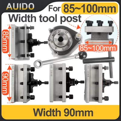 Conjunto de suporte de ferramenta de troca rápida tipo europeu, estilo alemão, 20x20mm, conjunto de fixação de torno para balanço de cama, 200-350mm, kits de torre qctp