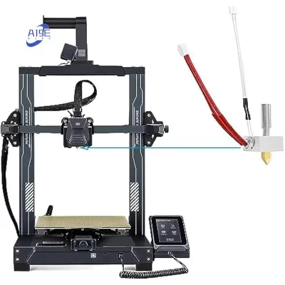 A19E-Printer Hot End Kit Para Elegoo Neptune 3 Plus/Max Extrusora Cabeça Aquecedor Quebra Tampa de Silicone Termistor Com 4 PCS Bicos