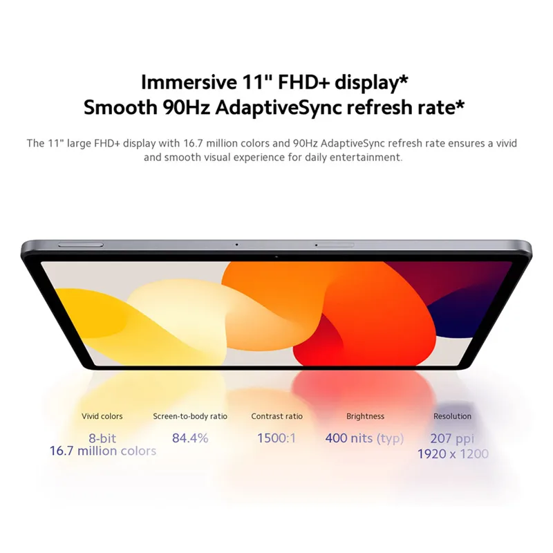 Global Version Xiaomi Redmi Pad SE Snapdragon 680 8GB RAM 256GB ROM Mi Tablet Quad speakers Dolby Atmos 90Hz 11" Display 8000mAh - Image 3