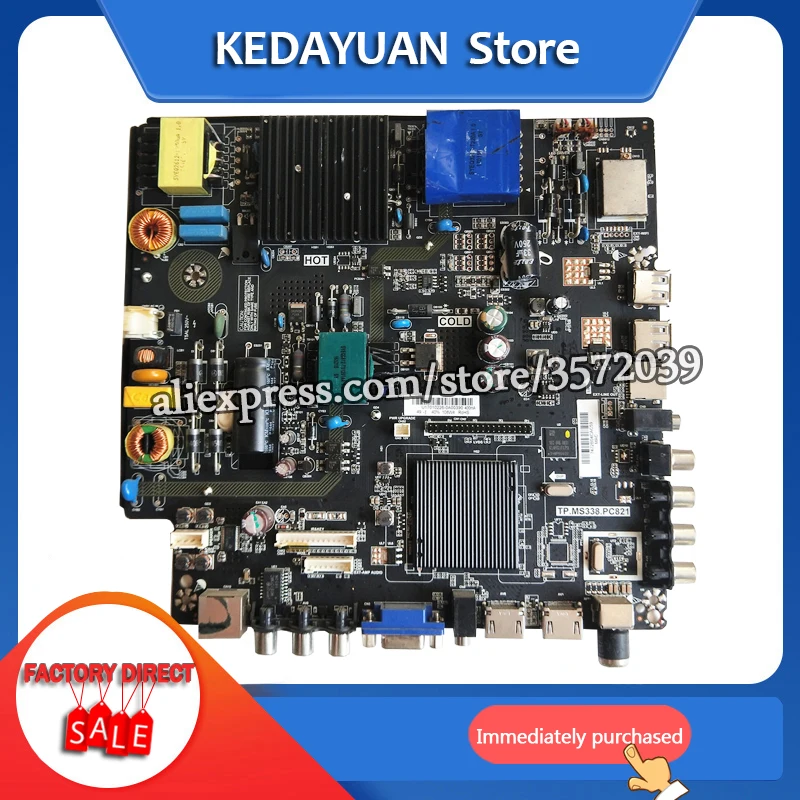 Frete grátis oringal para lehua tp. tv inteligente android embutida três em uma placa-mãe de rede funciona com telas de 32-55 polegadas.