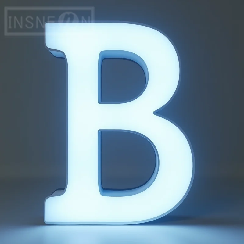 Sinal de letras de metal 3D com luz LED personalizada para vitrine de negócios ao ar livre Sinalização frontal iluminada à prova d'água
