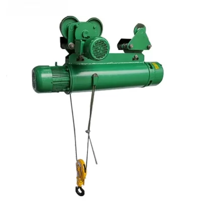 Talha de cabo elétrico manual de 5 toneladas CD1 MD1 para construção e mobiliário doméstico, com função de segurança de altura de elevação de 3 m