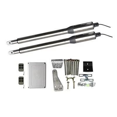 Swing Gate Opener Automatic Swing Door Motor With LED Warning Light