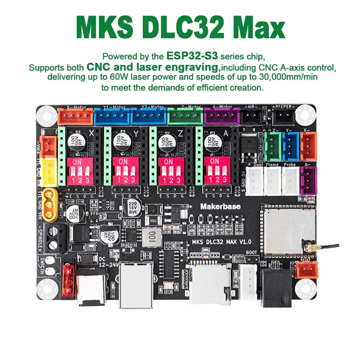 Peças da máquina de gravura dos lasers da placa-mãe A13Z_MKS DLC32 MAX - Image 4