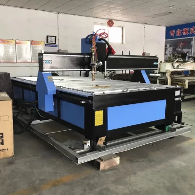 Robotec Fastcam Software Controle de Computador Máquina de Corte Plasma CNC 1530 2040 Tamanho Grande Máquina de Corte de Metal Cortador de Plasma