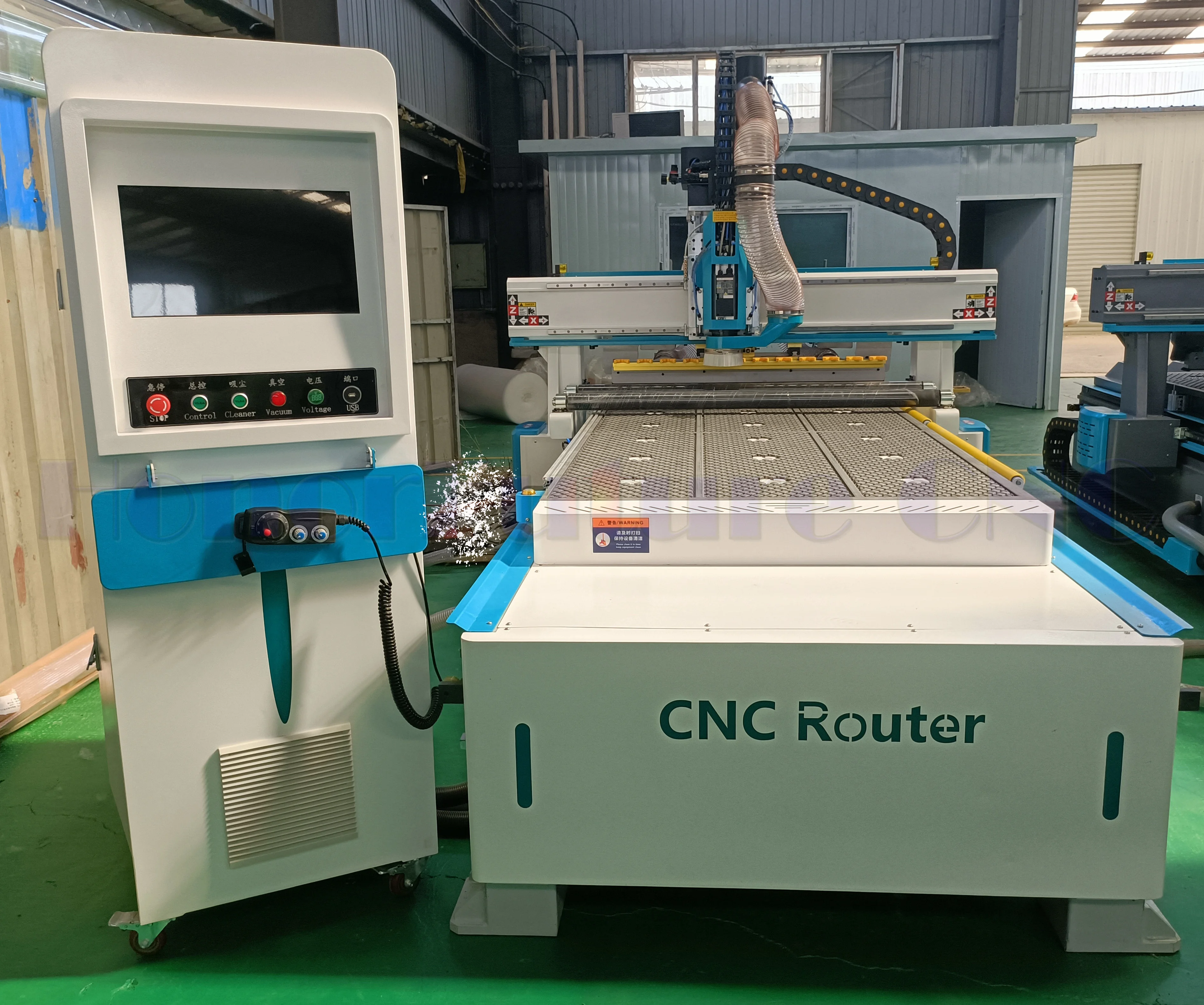 1530 ATC CNC Rede Ferramenta Automática Mudando Gabinete Máquina de Gravura e Corte Com Plataformas Duplas - Image 3