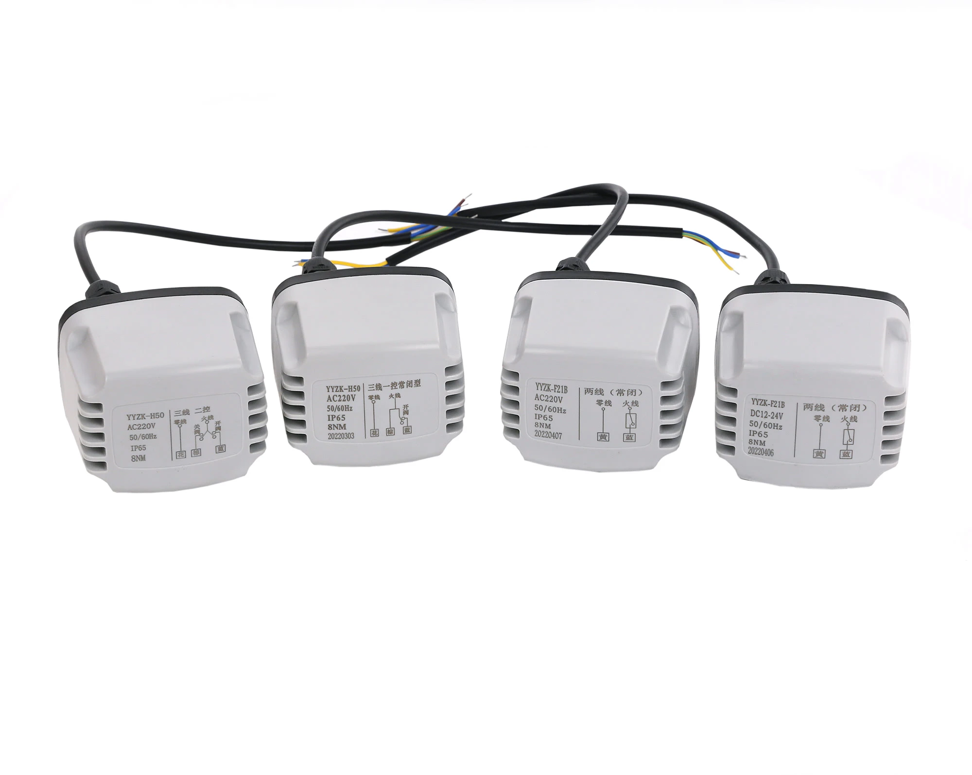 Válvula de esfera motorizada à prova d'água ip65, 1/2 "3/4" 1 "2", 3 fios, 2 controles, válvula de esfera elétrica de latão, motor de metal de grande torque - Image 6