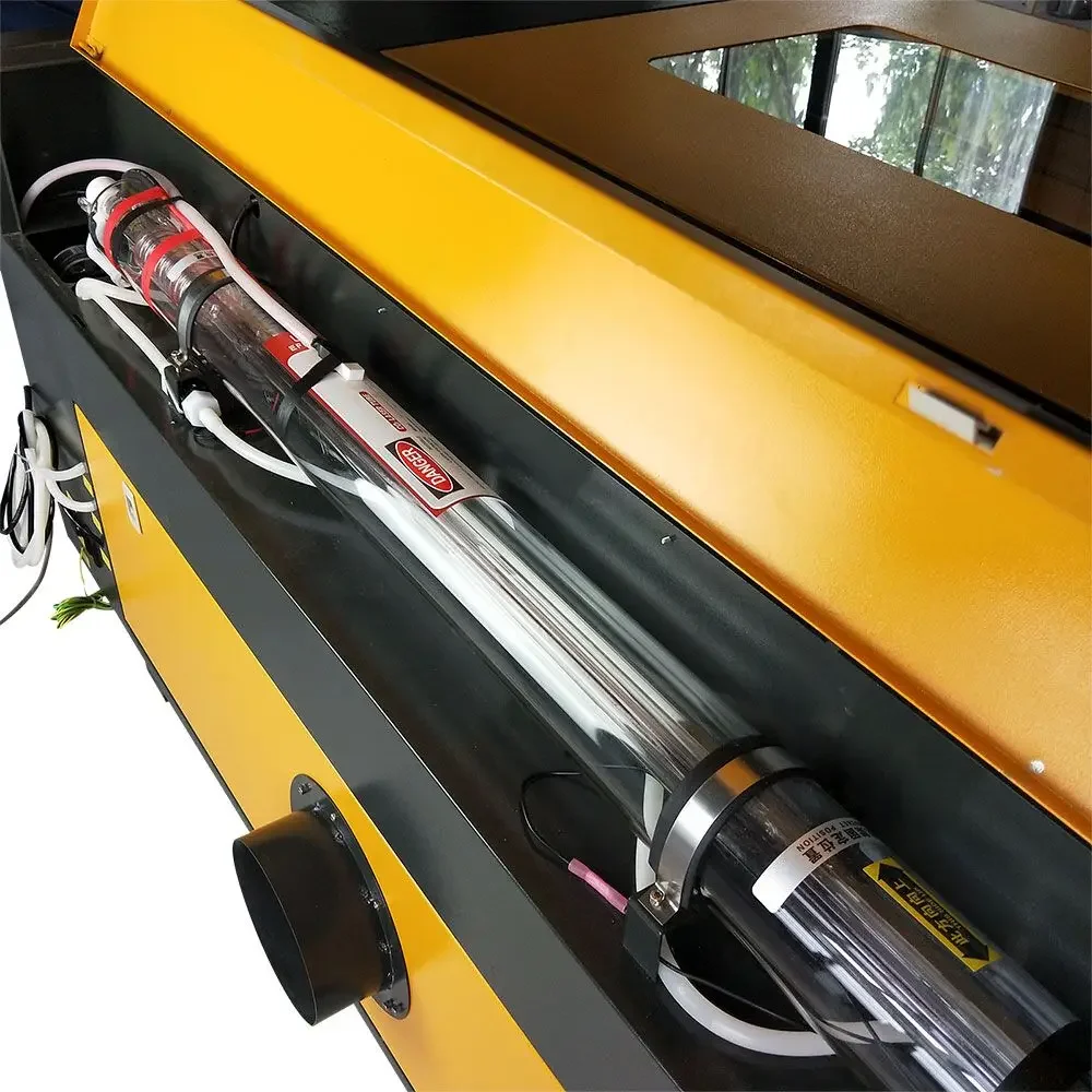 Máquina de corte a laser 1080 tubo RECI placa de identificação de alta qualidade máquina de gravação e corte de joias - Image 3