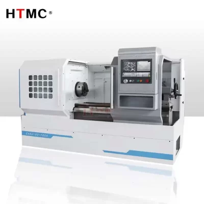 Torno automático CNC  para torneamento de metal de alta precisão Cak6150bx1000mm
