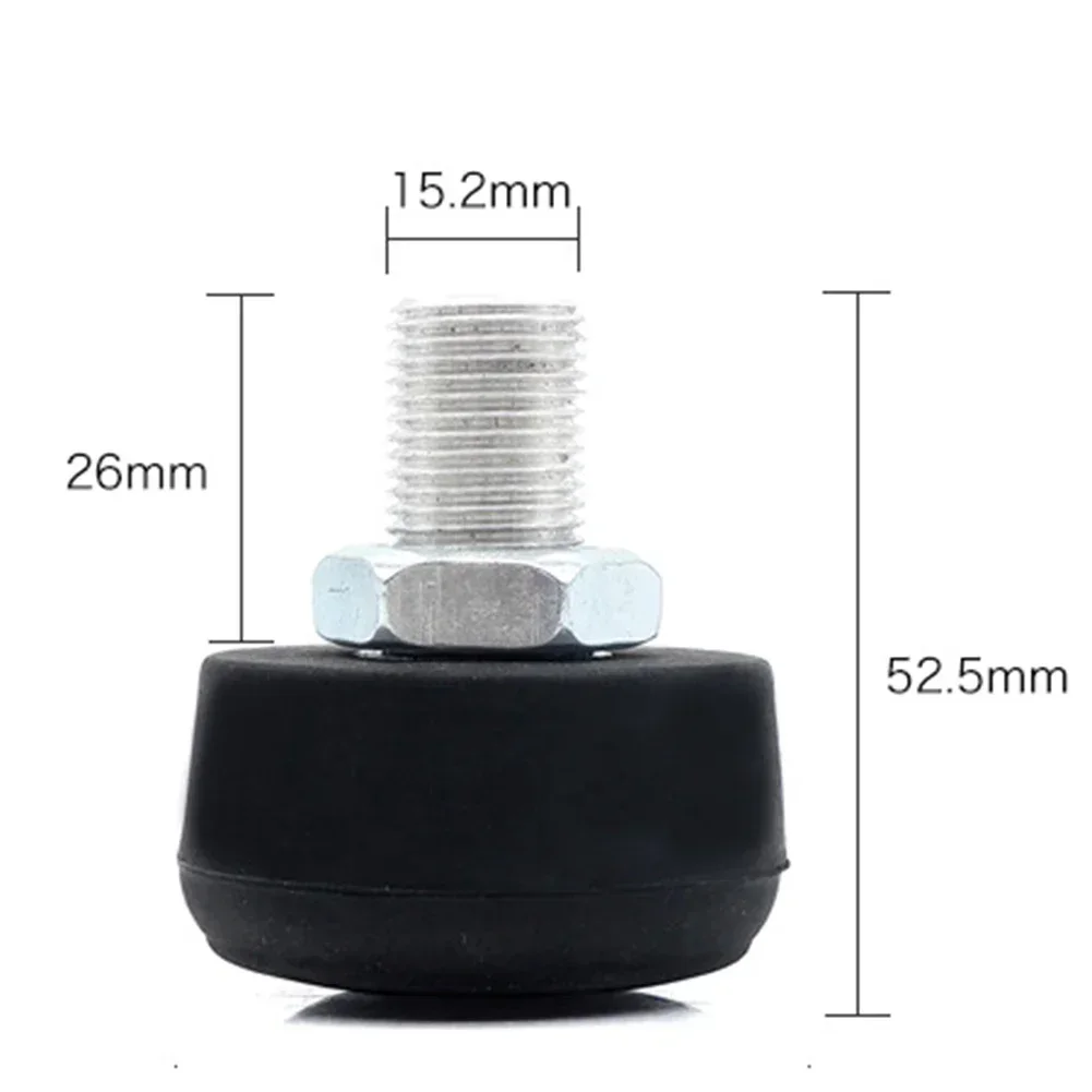2 rolhas de dedo do pé para patins, freio 15.2mm 82a, altura de borracha ajustável através da porca para sapatos de skate, diâmetro do furo do parafuso 1.5cm - Image 6