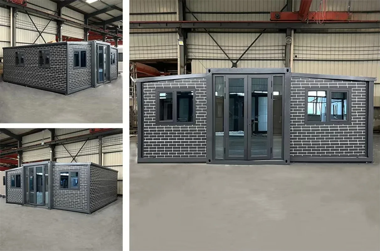 Portable Folding Expandable Cargo Container Houses Expandable Steel Foldable Tiny Home House Expandable Container House Hot Sale - Image 2