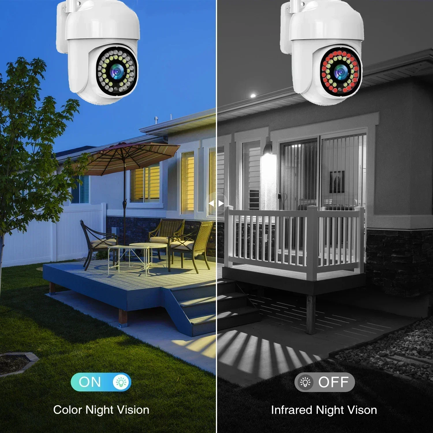 Yoosee câmera ip hd 3mp 5mp cctv ao ar livre à prova dwaterproof água cor visão noturna rastreamento automático câmeras de vigilância de áudio em dois sentidos - Image 6