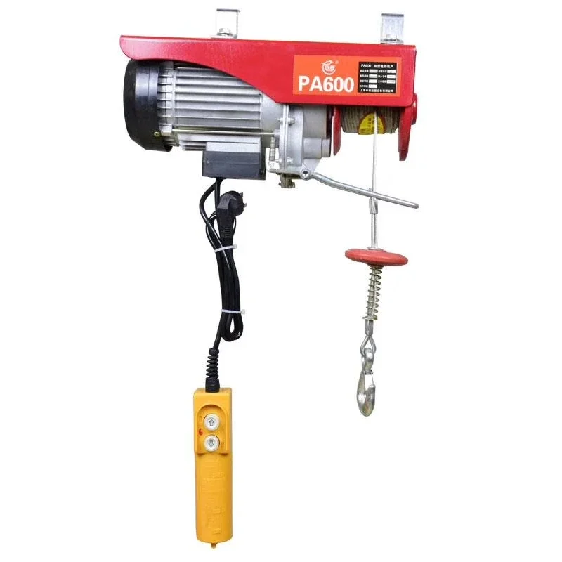 Mini grua elétrica portátil do PA 1000 PA 1200 do equipamento de elevação - Image 5