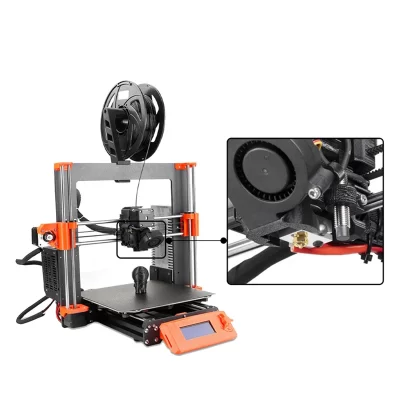GW-1Set peças de impressora 3d prusa mk3s + extrusora bico aquecimento alumínio kit mangueira rápida acessórios substituição