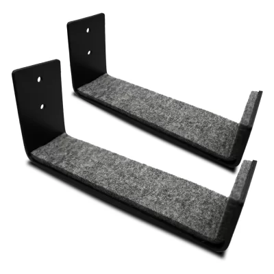 Prancha de surf de alumínio rack de parede expositor montagem rack armazenamento interior para longboards sup e shortboard multifuncional 2 pçs/set