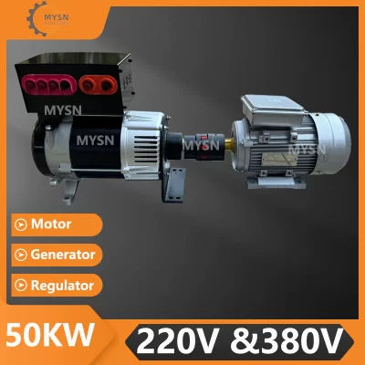 50KW 100KW Permanent Magnet Generator 220v 380v Generator Set Free Energy Generator Power Electrical Generator For Homeuse
