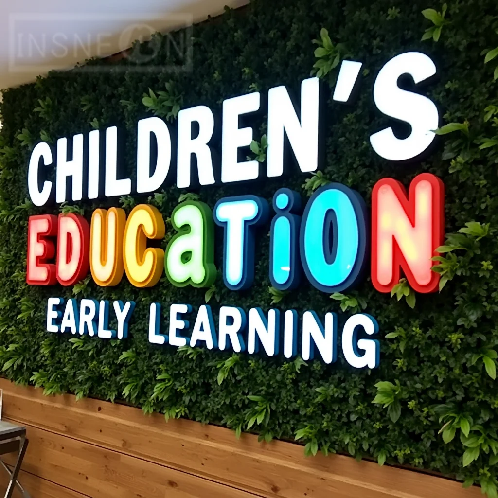 Sinal de letras LED iluminado 3D personalizado para vitrine de negócios ao ar livre à prova d'água Frontlit Light Up Signage - Image 2