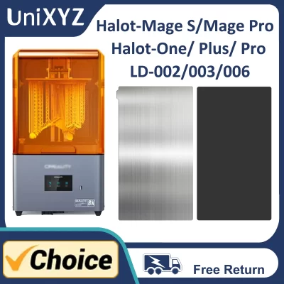 Placa de construção magnética para creality halot magi pro s one plus play ray r6 sky LD-002/003/006 max lite resina lcd peças de impressora 3d