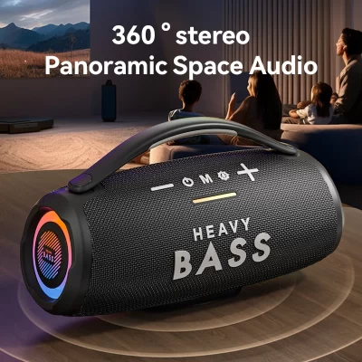 BASS-31 30W Alto-falantes boombox de alta potência portátil bluetooth colorido subwoofer mp3 player coluna poderosa centro de áudio caixa de som