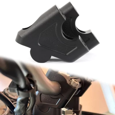 Conjunto de relocador de guidão de moto para royal enfield himalayan 2018-2023 scram 411 himalayan 2022-2023 alça barra riser offset