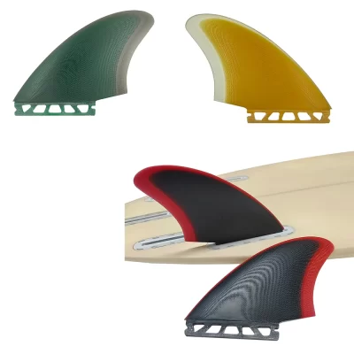 Barbatanas de prancha de surf k2 para upsurf futuro, caixas de barbatana, quilhas, fibra de vidro, desempenho, núcleo de surf, 3 cores, barbatana de funboard